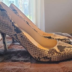 Cole Haan Snake Print Heels